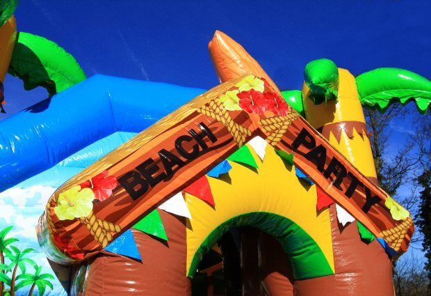 Beach Party opdruk Multifun Beach House